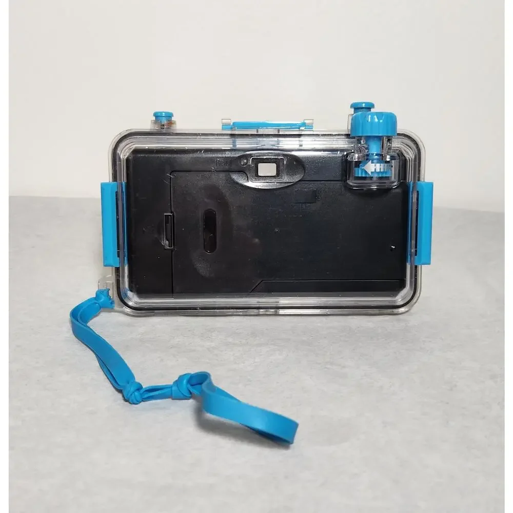 Panaveiw 35MM Camera With Underwater Housing And Wrist strap Pre-owned